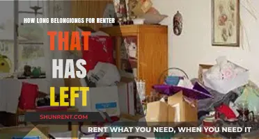 How Long Can a Renter's Belongings Stay After Moving Out?
