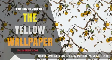 The Yellow Wallpaper: John's Rental Duration Explored in Detail