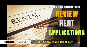 Average Time Realtors Spend Reviewing Rent Applications: What to Expect