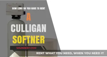 Renting a Culligan Water Softener: Understanding Your Rental Duration