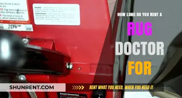 Rug Doctor Rental Duration: How Long Should You Keep It?