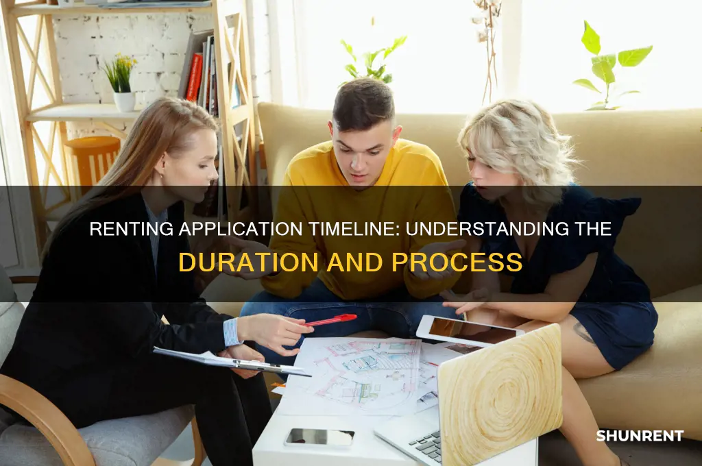 how long does a renting application take
