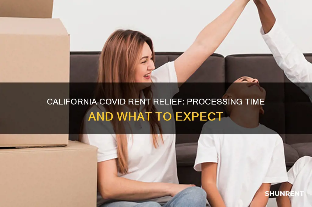 how long does california covid rent relief take