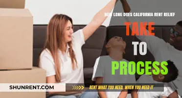 California Rent Relief Processing Time: What to Expect for Assistance