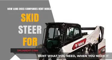 Bobcat Skid Steer Rental Durations: What Companies Typically Offer