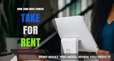 Echeck Processing Time for Rent Payments: What to Expect