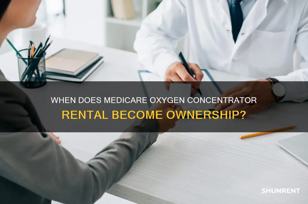how long does medicare rent concentrators until they are yours