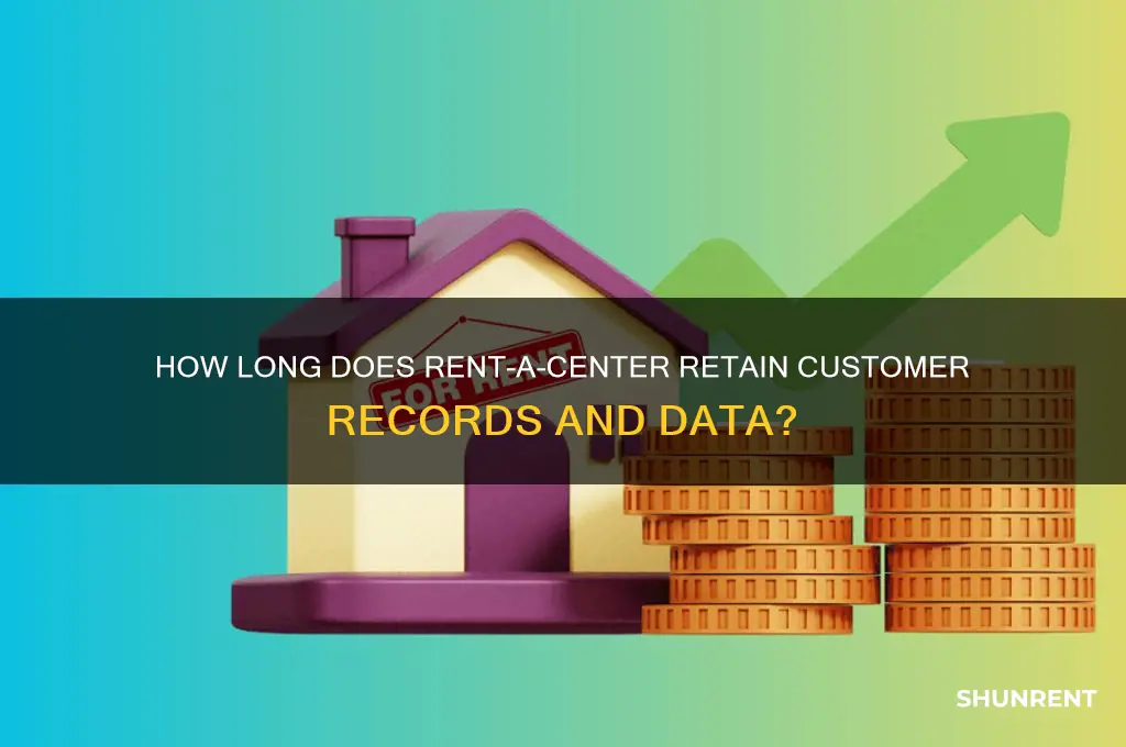 how long does rent a center keep records