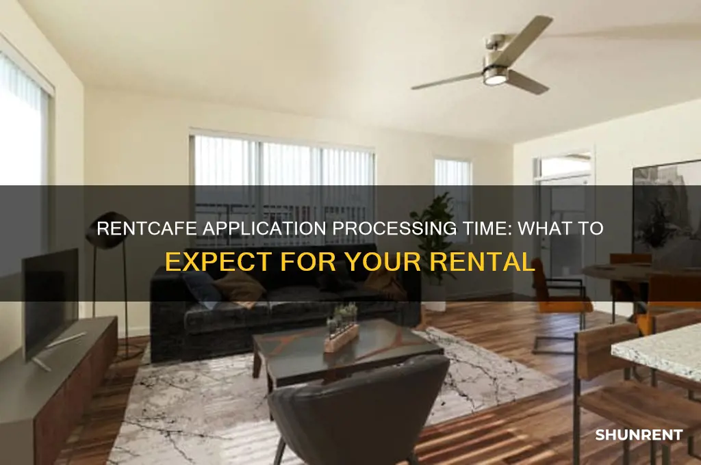 how long does rent cafe take to process application