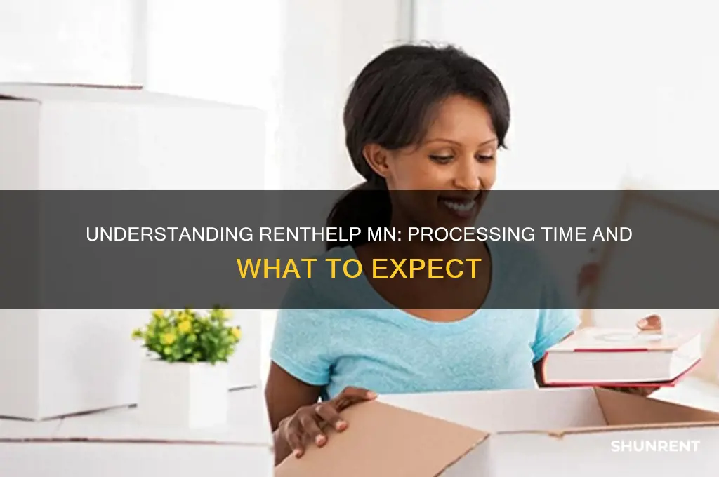 how long does rent help mn take to process