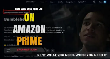 Understanding Amazon Prime Video's Rental Duration: How Long Does Rent Last?