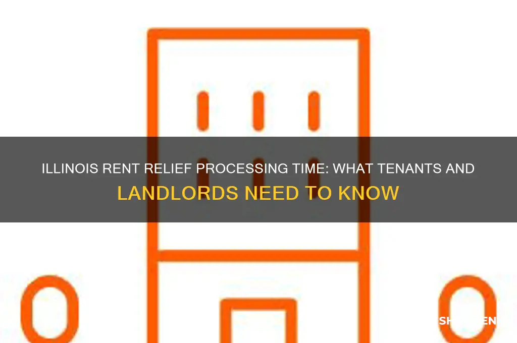 how long does rent relief take to process in illinois