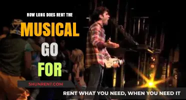 Rent the Musical: Duration and What to Expect at the Show