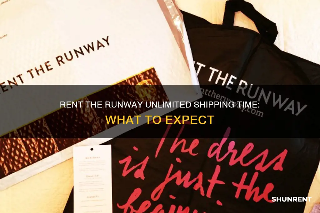 how long does rent the runway unlimited take to ship