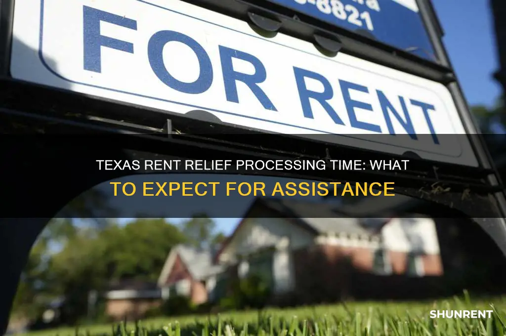 how long does texas rent relief take