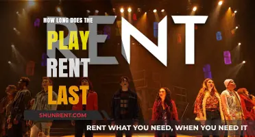 Rent's Runtime: Understanding the Duration of the Iconic Musical Play