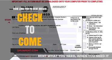 PA Rent Rebate Check Arrival Time: What to Expect