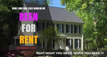 How Long Has 2621 Marlin Dr Been Available for Rent?