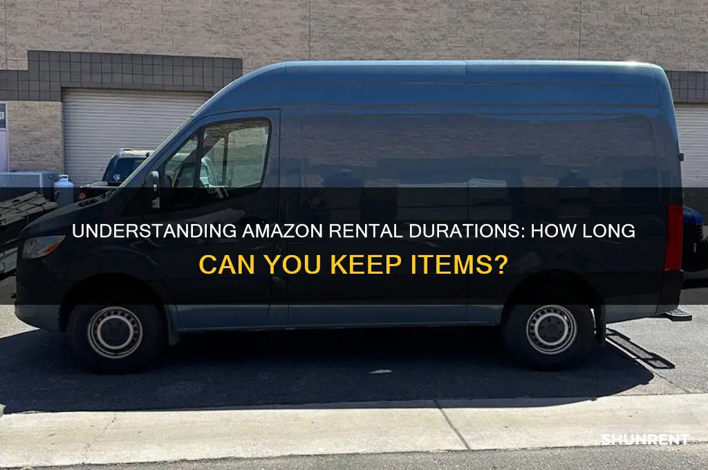 how long is a rent from amazon