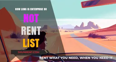 Understanding the Duration of Enterprise's Do Not Rent List Policy