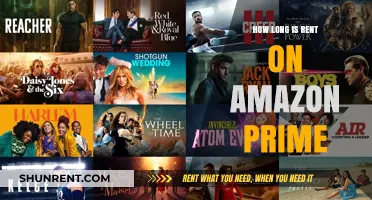 Renting on Amazon Prime: Duration and Viewing Time Explained