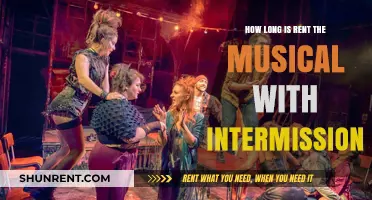 Rent the Musical: Duration and Intermission Insights Revealed