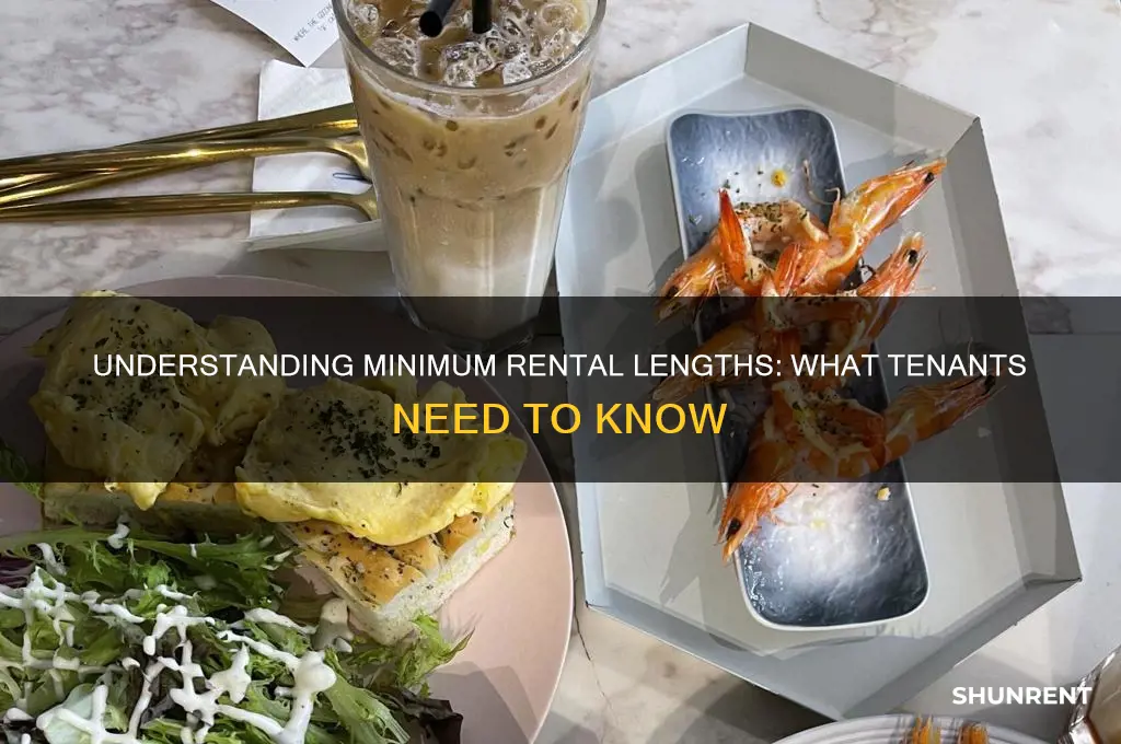 how long is the minumum length of rent