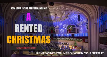Rented Christmas Performance: Duration and Festive Entertainment Insights