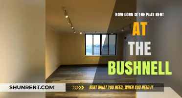 Rent at The Bushnell: Duration and What to Expect