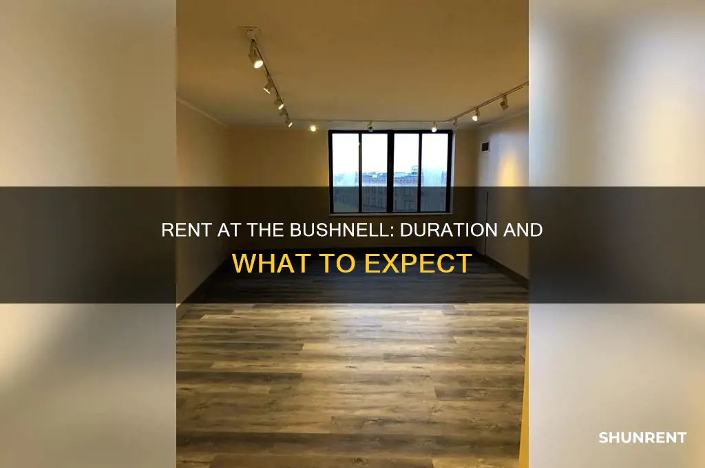 how long is the play rent at the bushnell