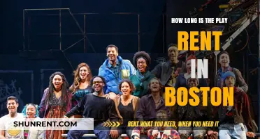 Discovering the Duration of Boston's Rent Play: A Complete Guide