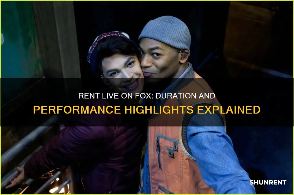 how long is the rent live performance on fox