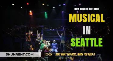 Rent Musical Seattle: Show Duration and Performance Schedule Guide