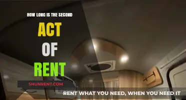 Rent's Second Act Duration: Unveiling the Musical's Pivotal Scene Length