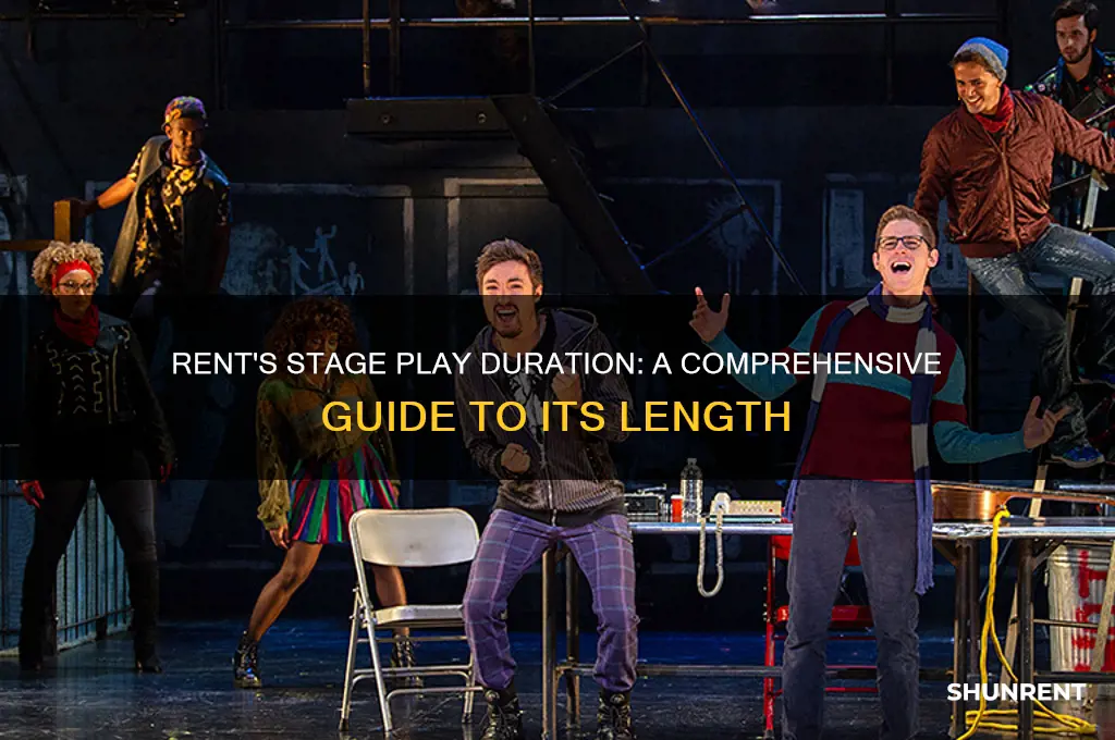 how long is the stage play rent