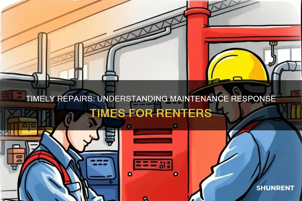 how long should a renter wait for maintenance