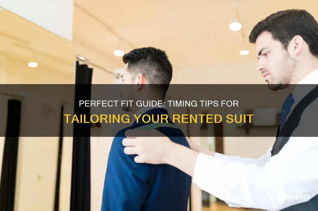 how long to fit a rented suit