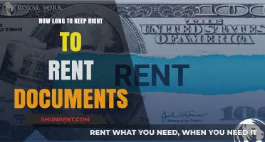 Right to Rent Documents: Essential Retention Periods for Landlords