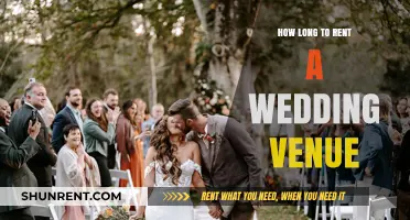 Renting Your Dream Wedding Venue: Timing Tips for the Perfect Day