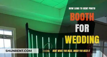 Perfect Wedding Photo Booth Rental Duration: Tips for Timing