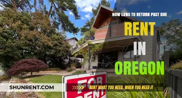 Oregon Rent Repayment: Understanding Past Due Rent Return Timelines