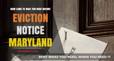 Maryland Rent Delays: When to Issue an Eviction Notice