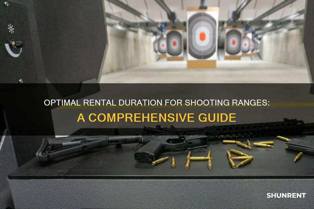 how long to you rent a range for shooting