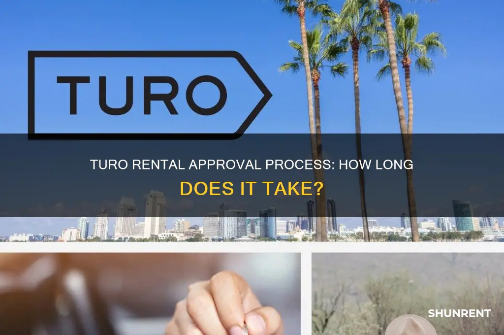 how long turo renting take to approve rental