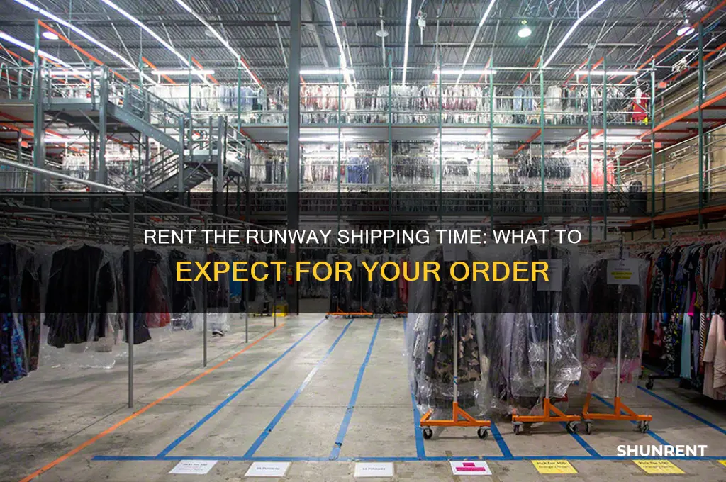 how long until rent tge runway ships