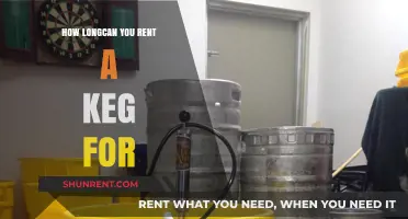 Keg Rental Duration: How Long Can You Keep the Party Pouring?
