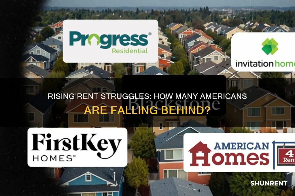 how many americans are behind on rent