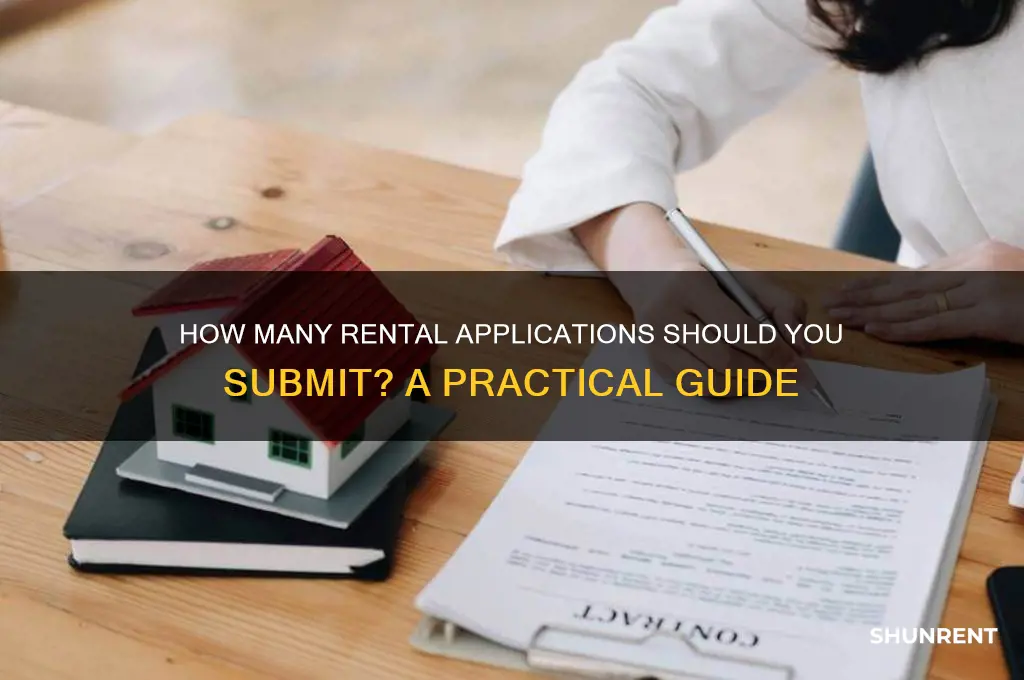 how many applications rent should i submit