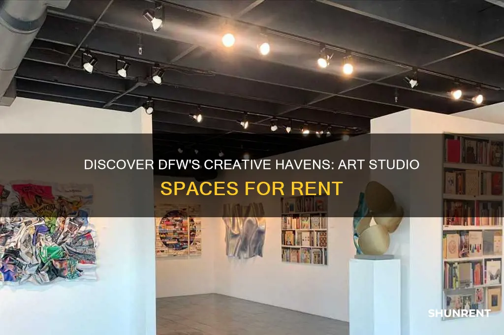 how many art studio spaces for rent in dfw