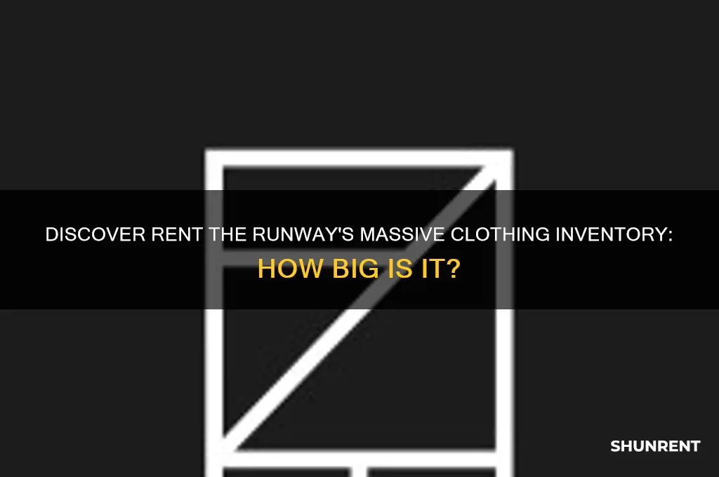 how many clothes does rent the runway have